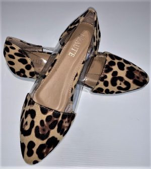 BEAUTE Leopard flats