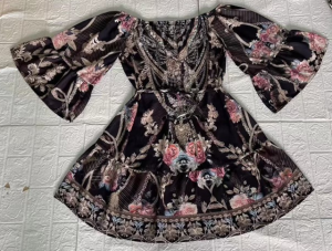 PRETTY KNEE LENGTH DRESS FROM GEMS BY LORRAINE