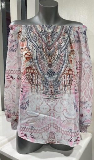 PRETTY IN PINK GEMS BY LORRAINE TOP