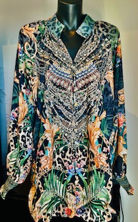 JUNGLE PRINT BLOUSE FROM GEMS BY LORRAINE
